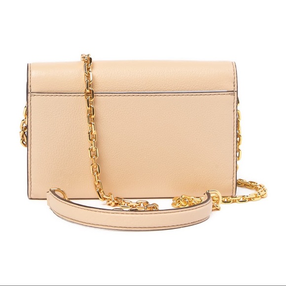 NWT Marc Jacobs Tan Gold Leather Wallet Crossbody - Picture 3 of 6